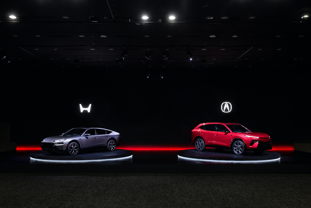 Honda Hybrid Sedan Prototype and Acura Hybrid SUV Prototype